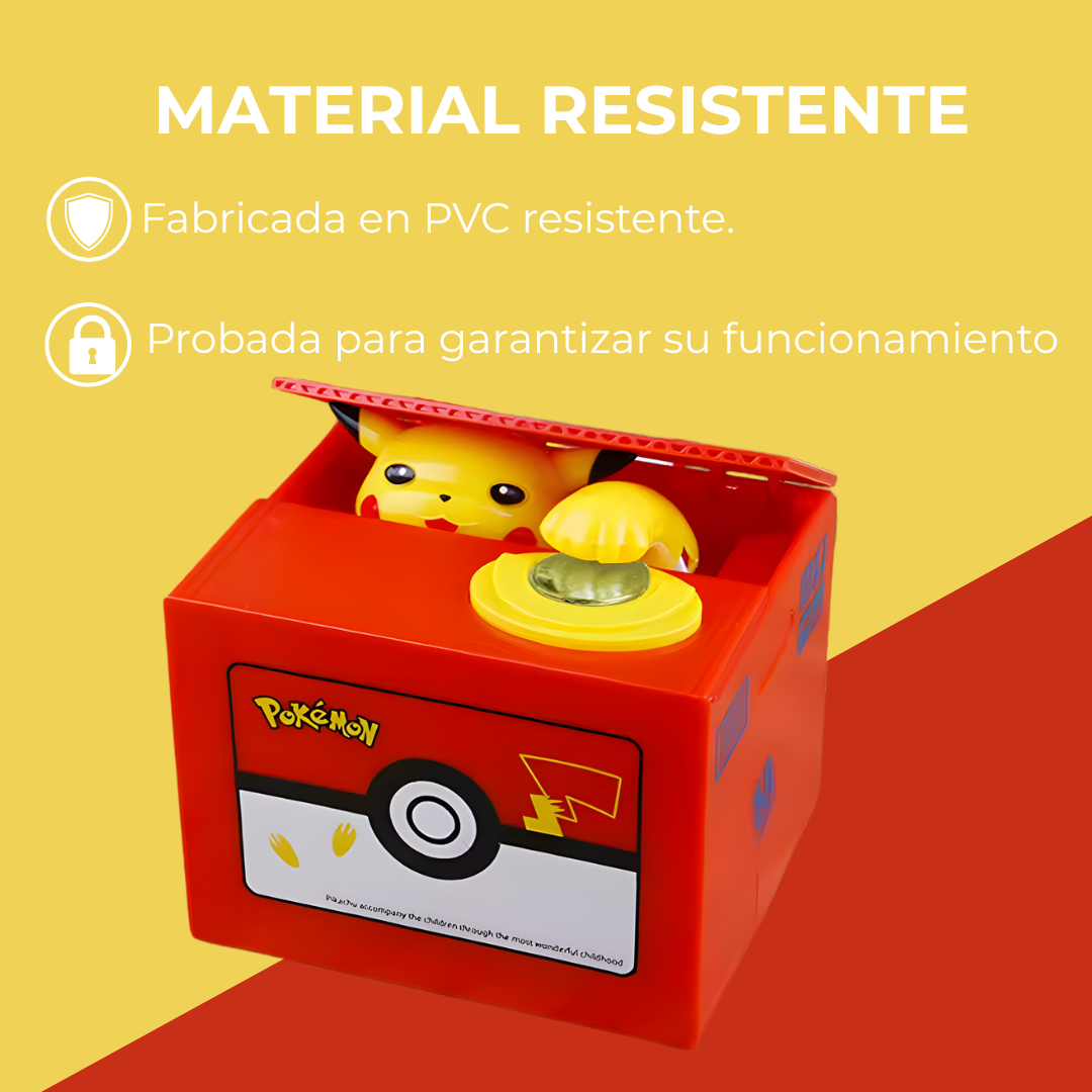 Alcancía Pokémon con sonido y movimiento